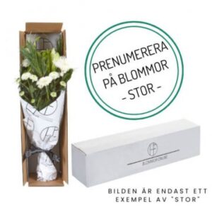 Beställ en blomsterprenumeration hos Florister i Sverige!